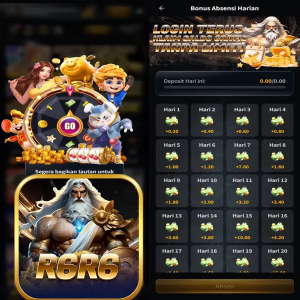 R6R6 Slot Anti Rungkad Indonesia